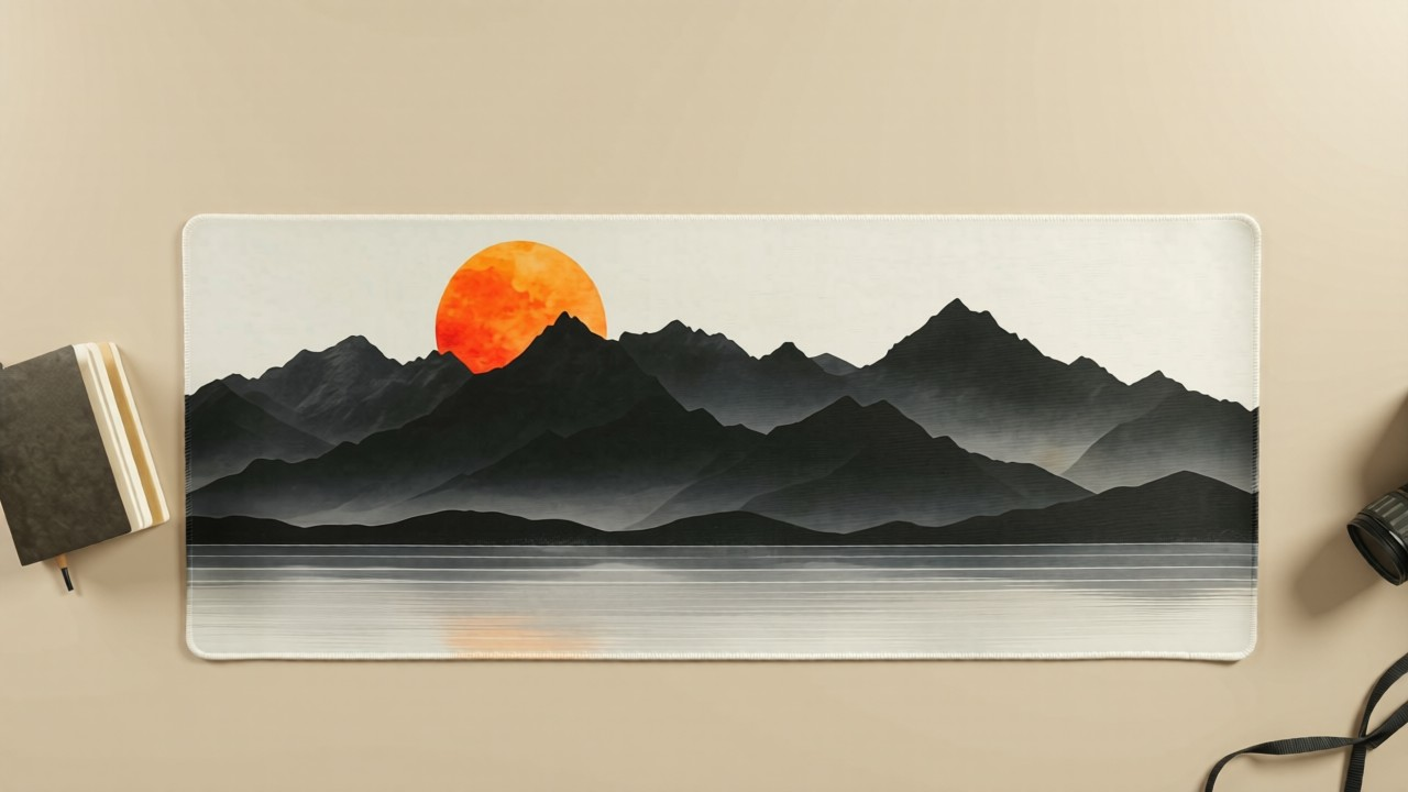Crest & Current - Scenic Deskmat