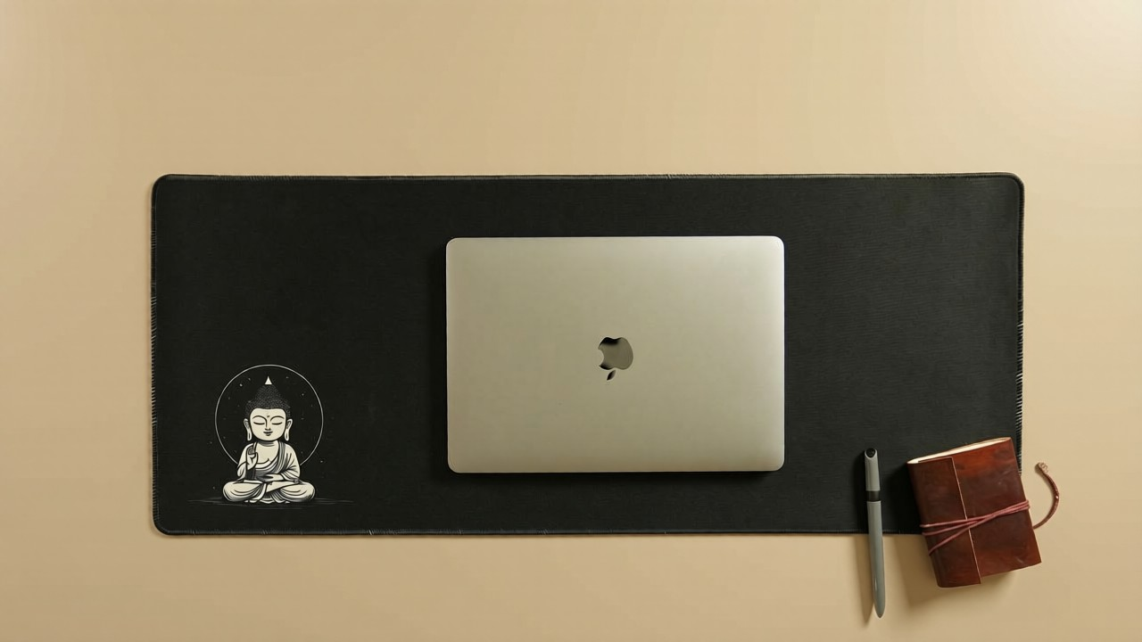 The Boundless Monk - Minimalistic Deskmat