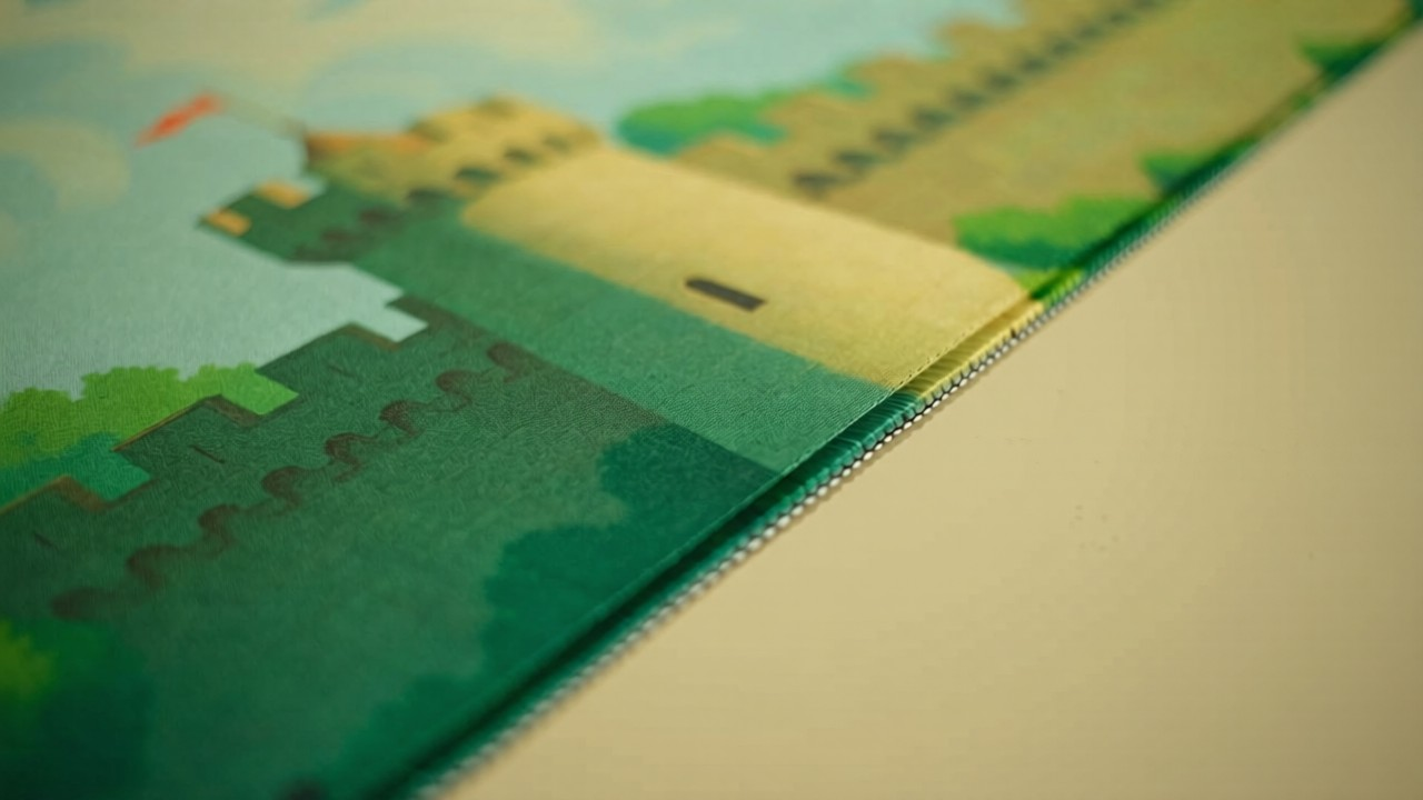 Azure Ramparts - Anime Deskmat