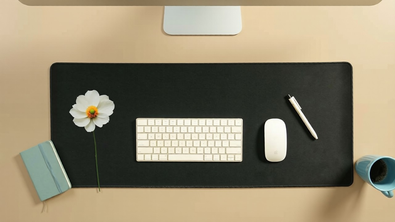Stark Petal - Minimalistic Deskmat