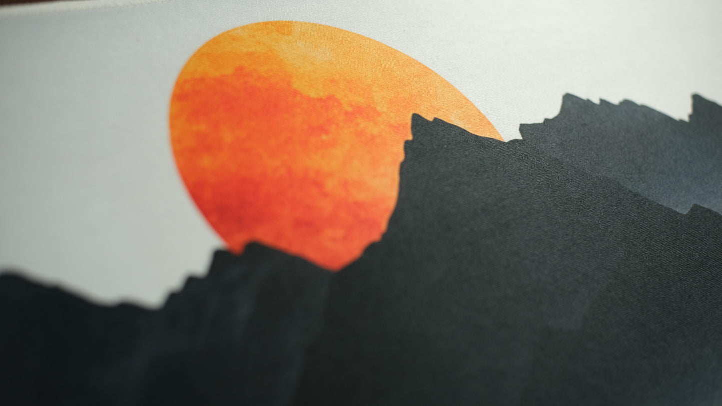Crest & Crimson - Scenic Deskmat