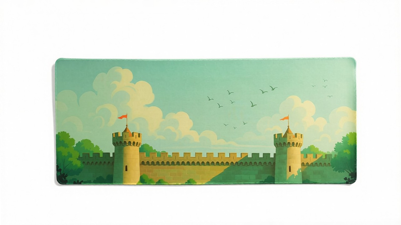 Azure Ramparts - Anime Deskmat