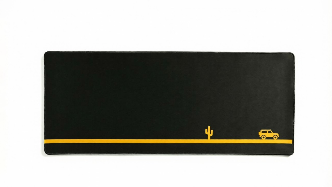Nocturnal Nomad - Minimalistic Deskmat