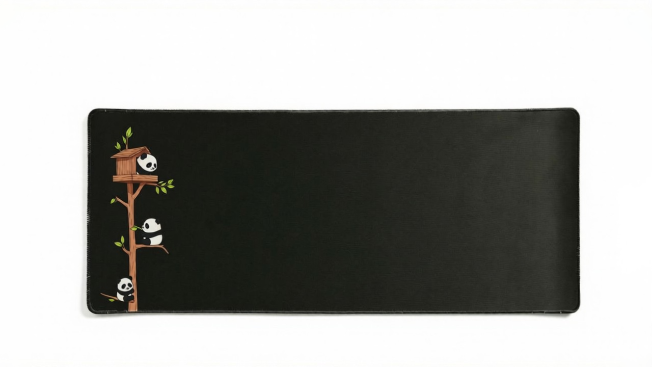 Panda Stack - Minimalistic Deskmat