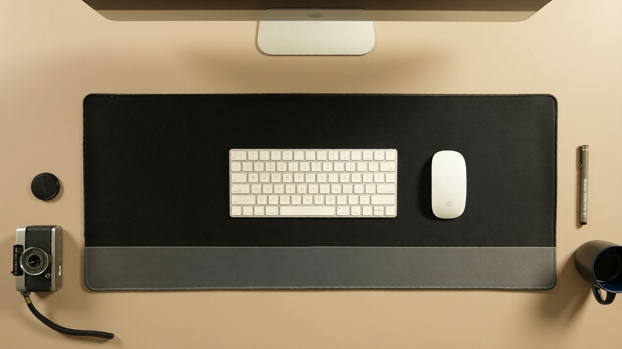Hex-01 Obsidian - Professional Deskmat