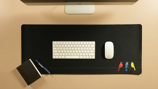 The Three Spectators - Minimalistic Deskmat