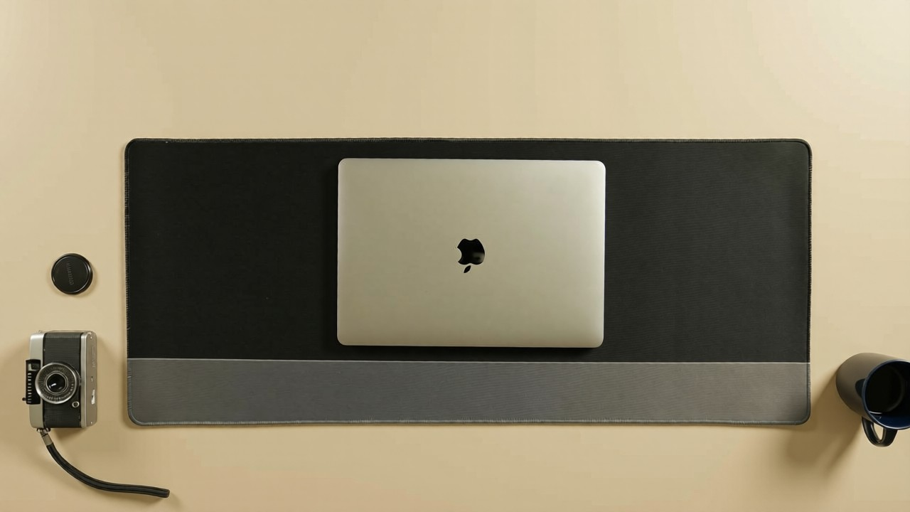 Hex-01 Obsidian - Professional Deskmat