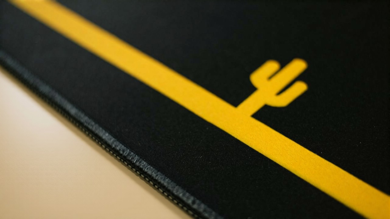 Nocturnal Nomad - Minimalistic Deskmat