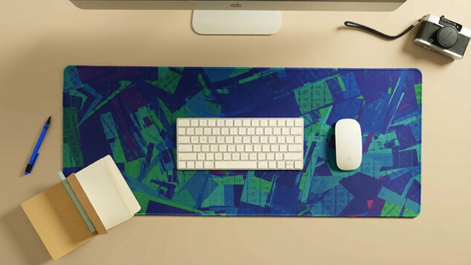 Glitch - Texture Deskmat