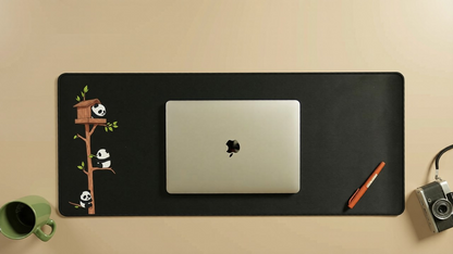 Panda Stack - Minimalistic Deskmat
