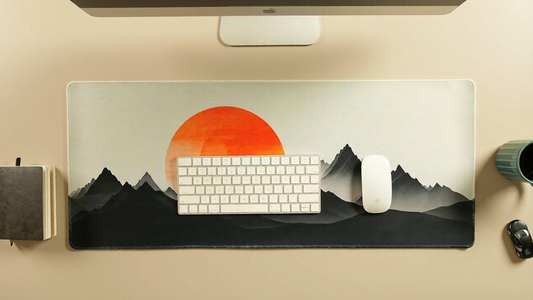 Crest & Crimson - Scenic Deskmat