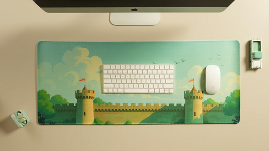 Azure Ramparts - Anime Deskmat