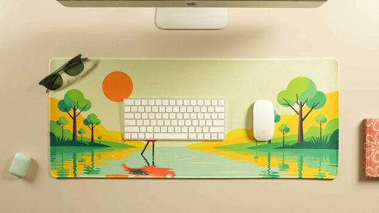 Pink Rebellion - Scenic Deskmat