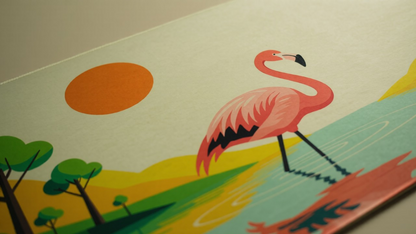Pink Rebellion - Scenic Deskmat