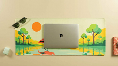 Pink Rebellion - Scenic Deskmat