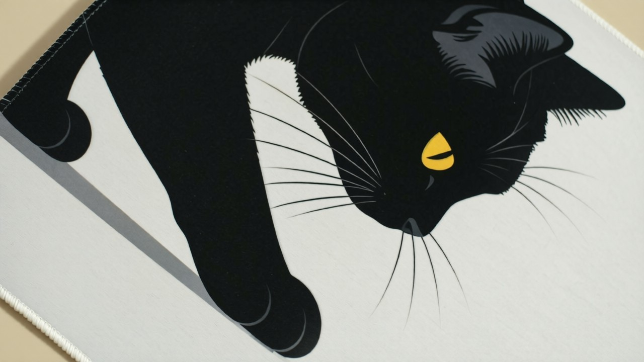 The Prowl - Minimalistic Deskmat