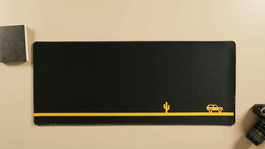 Nocturnal Nomad - Minimalistic Deskmat