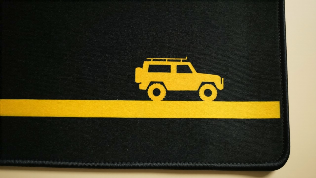 Nocturnal Nomad - Minimalistic Deskmat