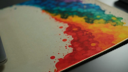 Ink & Ivory - Texture Deskmat