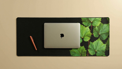 Verdant Edge - Minimalistic Deskmat
