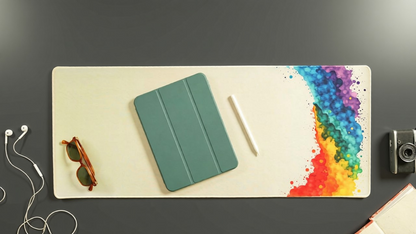 Ink & Ivory - Texture Deskmat