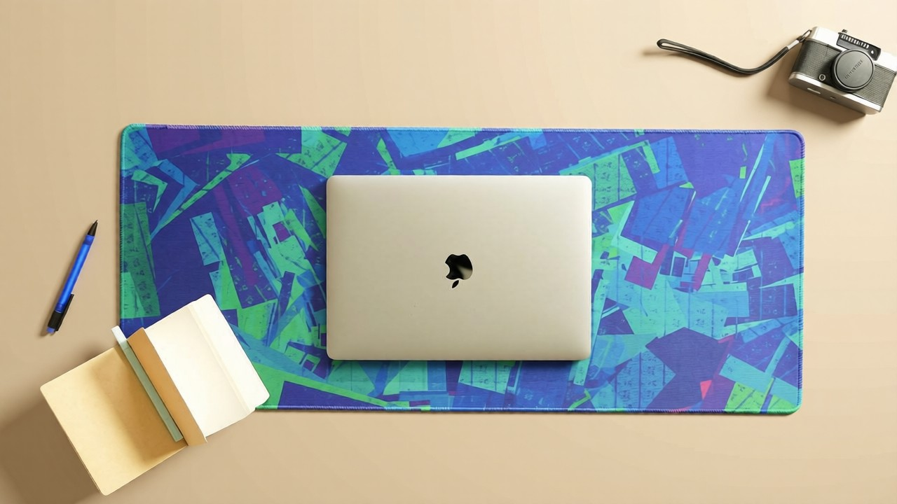 Glitch - Texture Deskmat