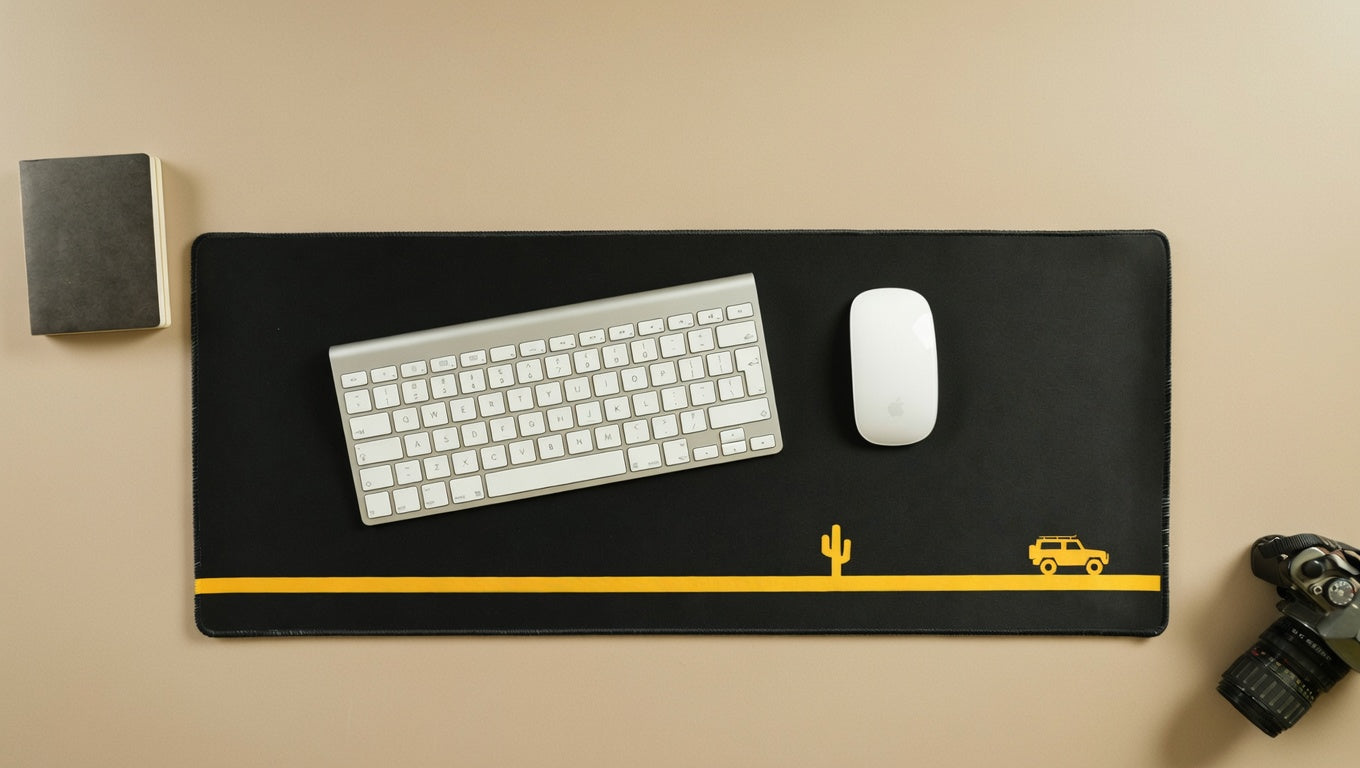Nocturnal Nomad - Minimalistic Deskmat