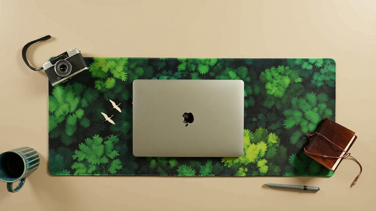 Viridian Vales - Scenic Deskmat