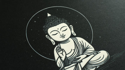 The Boundless Monk - Minimalistic Deskmat